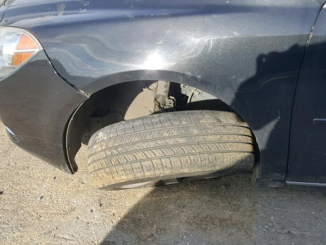 1G1ZC5EU9CF111745 - 2012 CHEVROLET MALIBU 1LT BLACK photo 9