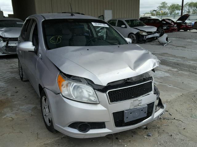 KL1TD66E29B635706 - 2009 CHEVROLET AVEO LS 银色 照片 1