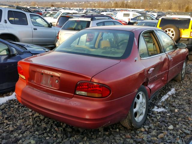 1G3WH52K8WF358080 - 1998 OLDSMOBILE INTRIGUE RED photo 4