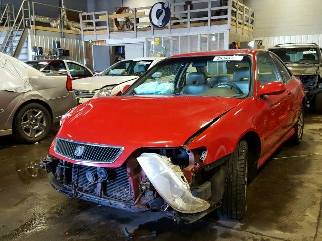 19UYA2257XL009339 - 1999 ACURA 3.0CL RED photo 2