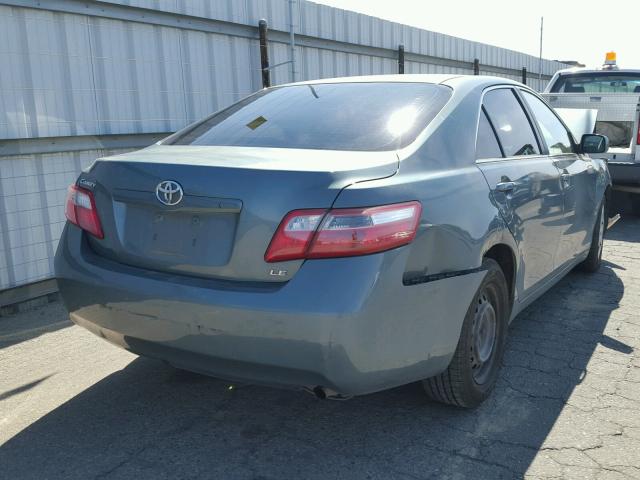 4T1BE46K57U685038 - 2007 TOYOTA CAMRY NEW TURQUOISE photo 4