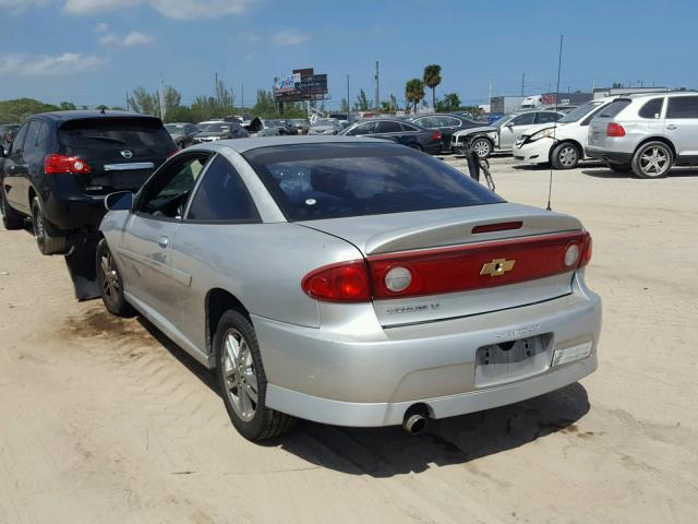 1G1JH12F057125107 - 2005 CHEVROLET CAVALIER L SILVER photo 3