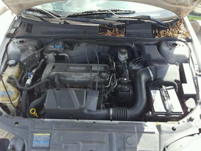 1G1JH12F057125107 - 2005 CHEVROLET CAVALIER L SILVER photo 7