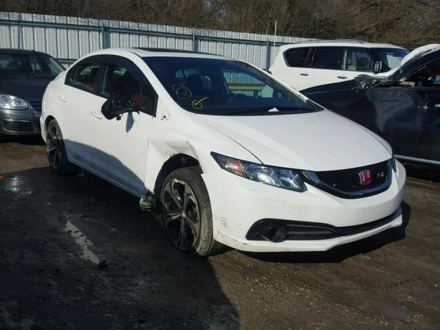 2HGFB6E55EH701214 - 2014 HONDA CIVIC SI WHITE photo 1