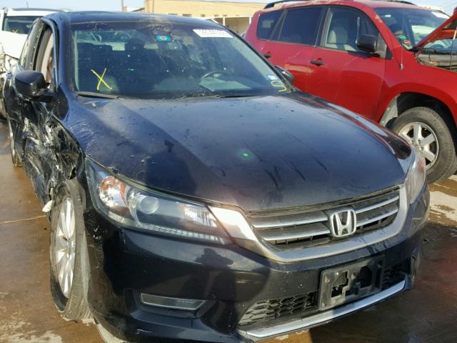 1HGCR2F87DA071001 - 2013 HONDA ACCORD EXL BLACK photo 1