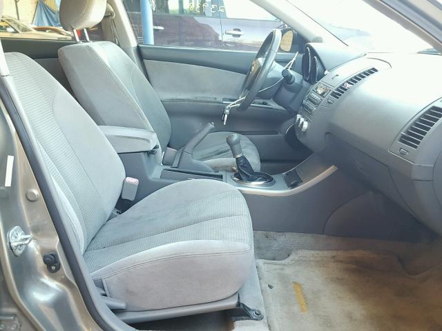 1N4AL11D05N496369 - 2005 NISSAN ALTIMA S SILVER photo 5