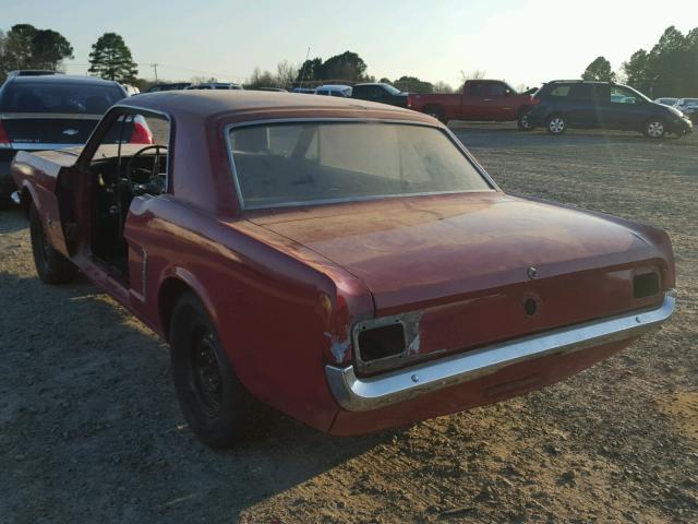 5F07U208782 - 1965 FORD MUSTANG RED photo 3