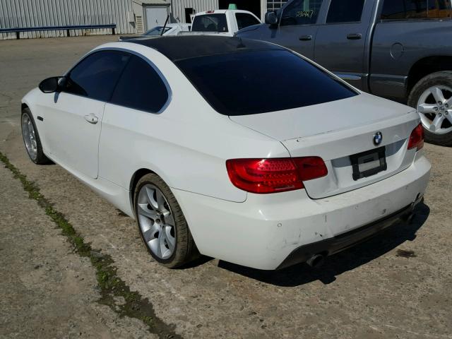 WBAWB73588P041951 - 2008 BMW 335 I WHITE photo 3