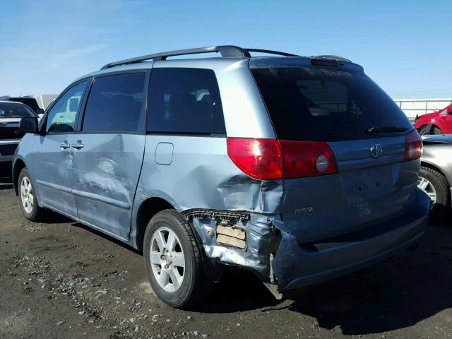 5TDZA23C66S388654 - 2006 TOYOTA SIENNA CE BLUE photo 3