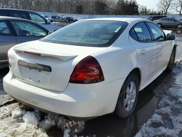 2G2WP552X81112354 - 2008 PONTIAC GRAND PRIX 白色 照片 4