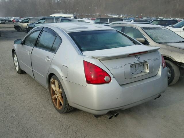 1N4BA41E64C843363 - 2004 NISSAN MAXIMA SE SILVER photo 3