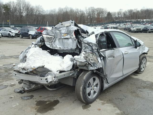 1G1BB5SM5J7119714 - 2018 CHEVROLET CRUZE LS SILVER photo 4