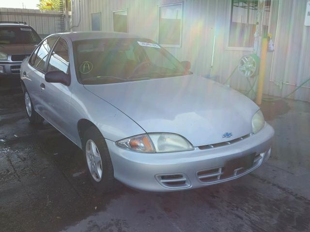 1G1JC524917209408 - 2001 CHEVROLET CAVALIER SILVER photo 1