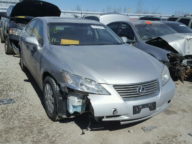 JTHBJ46G682261200 - 2008 LEXUS ES 350 SILVER photo 1