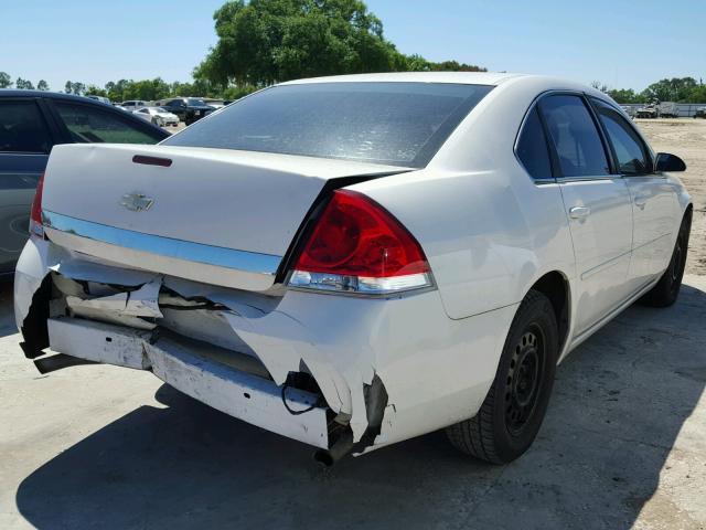 2G1WS551X69291925 - 2006 CHEVROLET IMPALA POL WHITE photo 4