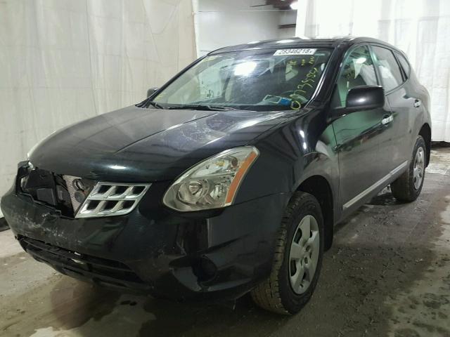 JN8AS5MT2CW266996 - 2012 NISSAN ROGUE S BLACK photo 2