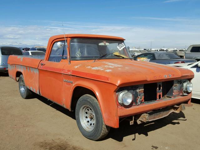 1187037727 - 1968 DODGE PICKUP ORANGE photo 1