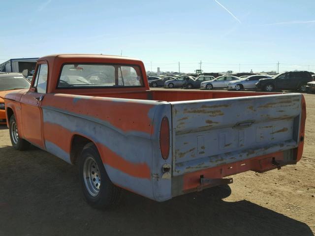 1187037727 - 1968 DODGE PICKUP ORANGE photo 3