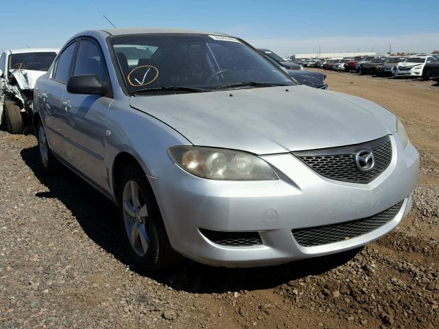 JM1BK12F461460386 - 2006 MAZDA 3 I SILVER photo 1