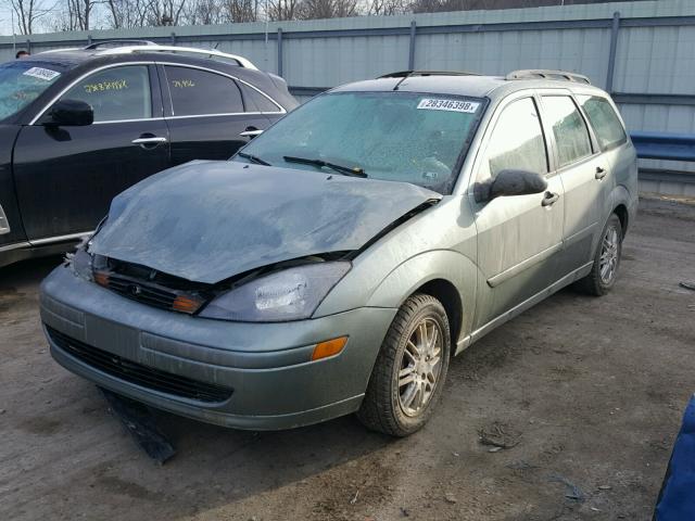 1FAFP35ZX4W169238 - 2004 FORD FOCUS ZTW GREEN photo 2