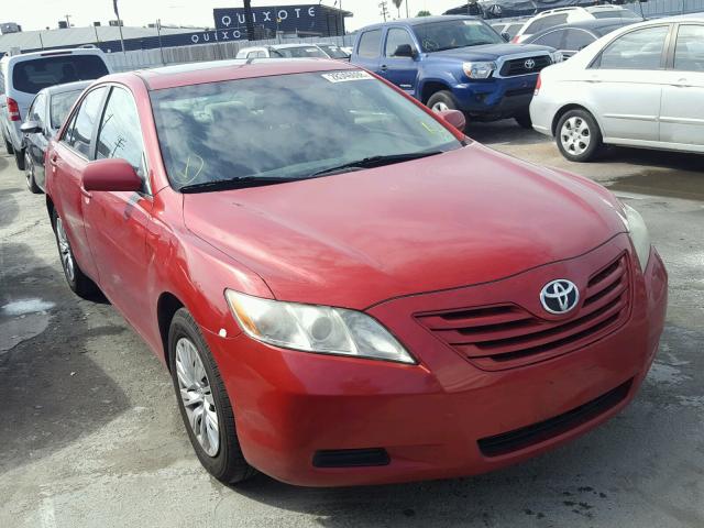 4T1BE46KX9U286757 - 2009 TOYOTA CAMRY BASE RED photo 1