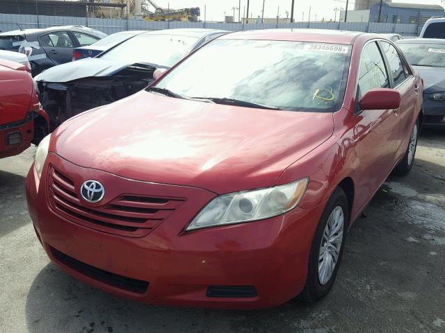 4T1BE46KX9U286757 - 2009 TOYOTA CAMRY BASE RED photo 2