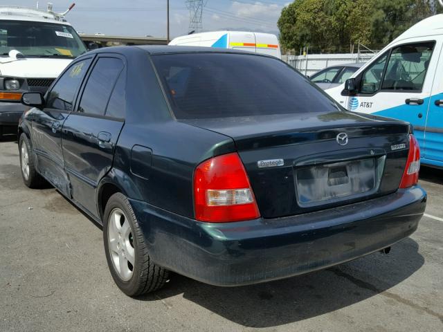 JM1BJ2210X0169632 - 1999 MAZDA PROTEGE ES 绿色 照片 3