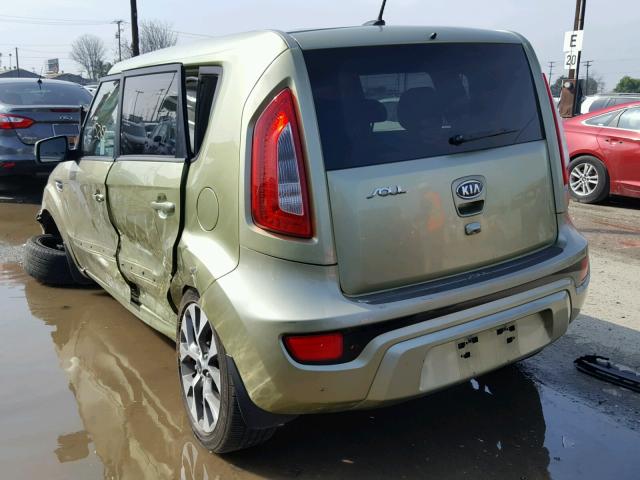 KNDJT2A64C7435416 - 2012 KIA SOUL + GREEN photo 3