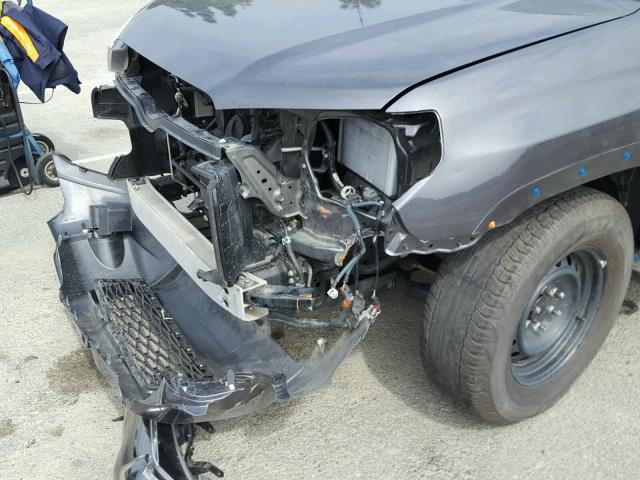 JTEBU5JR4G5324875 - 2016 TOYOTA 4RUNNER SR ნაცრისფერი ფოტო 9