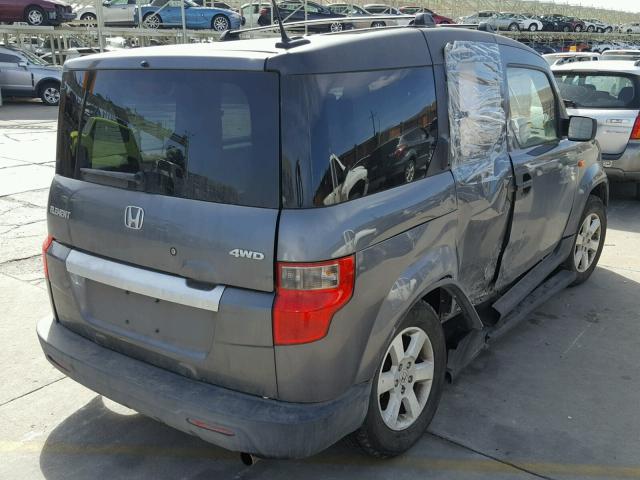 5J6YH2H7XAL004169 - 2010 HONDA ELEMENT EX GRAY photo 4