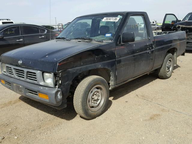 1N6SD11S1TC313920 - 1996 NISSAN TRUCK BASE BLACK photo 2