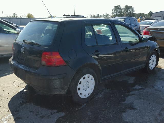 9BWFL61J144028938 - 2004 VOLKSWAGEN GOLF GL BLACK photo 4