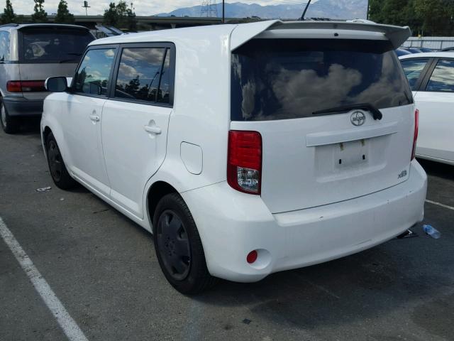 JTLZE4FEXCJ027311 - 2012 TOYOTA SCION XB WHITE photo 3