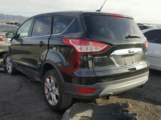 1FMCU9H94DUC16632 - 2013 FORD ESCAPE SEL BLACK photo 3