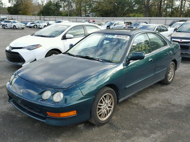 JH4DB7660XS003171 - 1999 ACURA INTEGRA GS GREEN photo 2