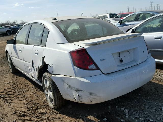 1G8AL55F67Z115966 - 2007 SATURN ION LEVEL WHITE photo 3