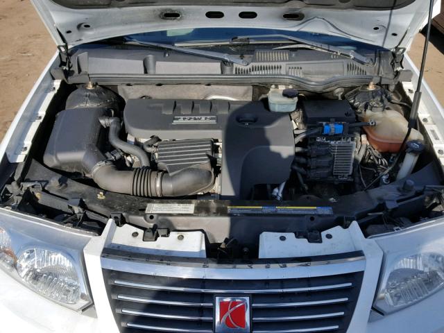 1G8AL55F67Z115966 - 2007 SATURN ION LEVEL WHITE photo 7