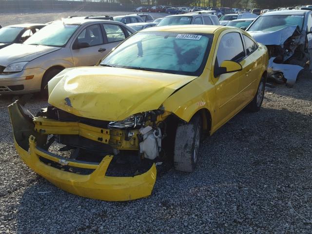 1G1AL15F467610166 - 2006 CHEVROLET COBALT LT YELLOW photo 2