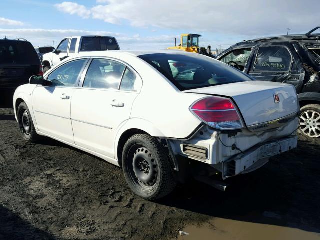 1G8ZS57BX8F149573 - 2008 SATURN AURA XE WHITE photo 3