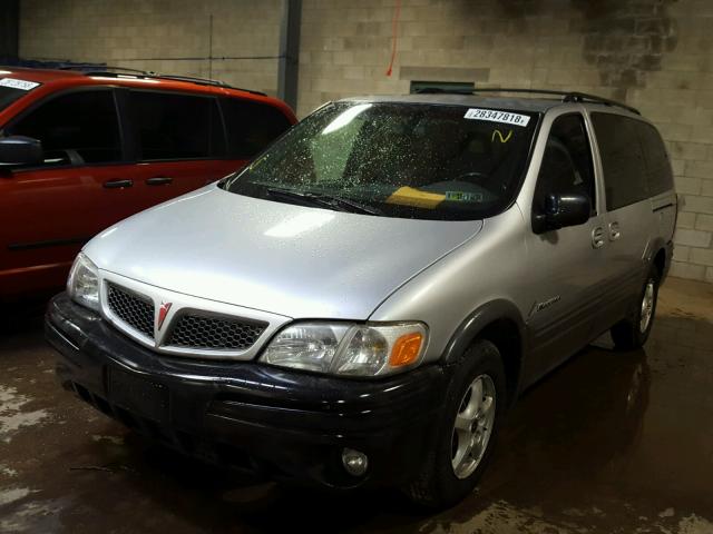 1GMDX03E72D110636 - 2002 PONTIAC MONTANA SILVER photo 2