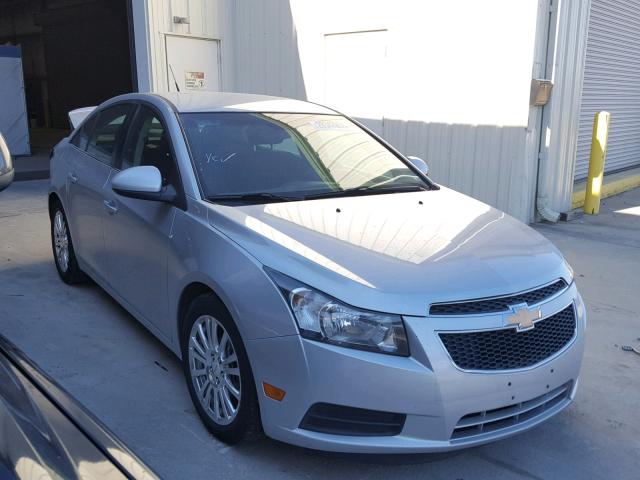 1G1PJ5S90B7200934 - 2011 CHEVROLET CRUZE ECO SILVER photo 1