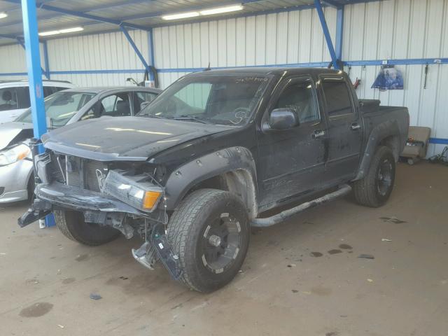 1GCDSCF95C8143857 - 2012 CHEVROLET COLORADO L BLACK photo 2