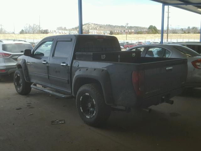 1GCDSCF95C8143857 - 2012 CHEVROLET COLORADO L BLACK photo 3