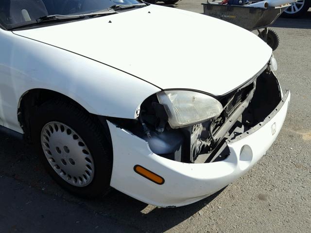 JHMEG1147PS005475 - 1993 HONDA CIVIC DEL WHITE photo 9