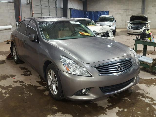 JN1CV6AR5CM683134 - 2012 INFINITI G37 BEIGE photo 1