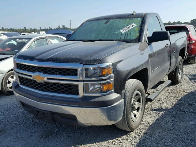 1GCNCPEH1EZ309760 - 2014 CHEVROLET SILVERADO BLACK photo 2