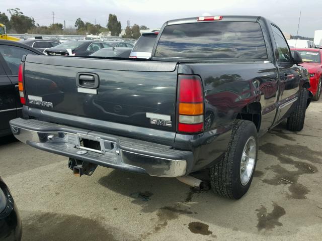 1GTEC14T04Z100821 - 2004 GMC NEW SIERRA GREEN photo 4