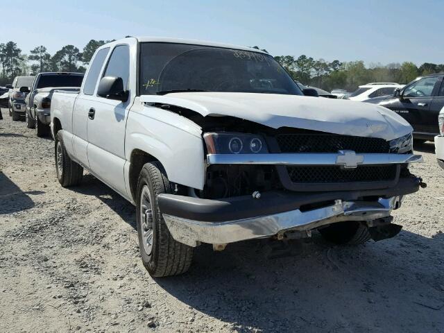 2GCEC19V151316665 - 2005 CHEVROLET SILVERADO WHITE photo 1