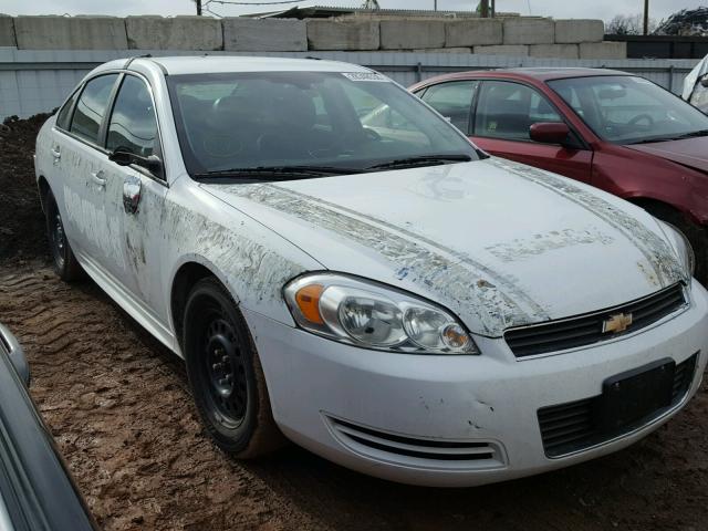 2G1WD5EM8B1142944 - 2011 CHEVROLET IMPALA POL WHITE photo 1