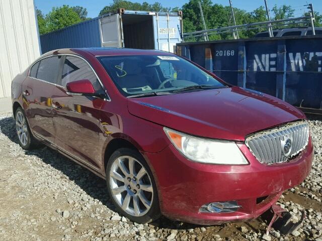 1G4GE5GV5AF136732 - 2010 BUICK LACROSSE BURGUNDY photo 1